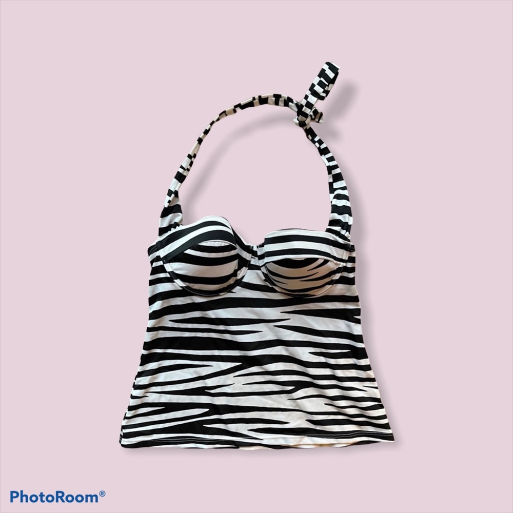 Stripped tankini